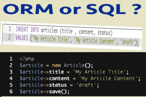 ORM or SQL?